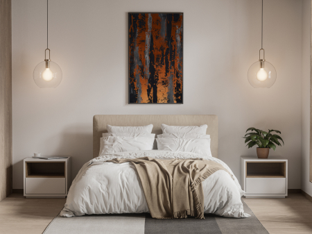 Vopsea decorativa pentru interior cu efect de arama [6]