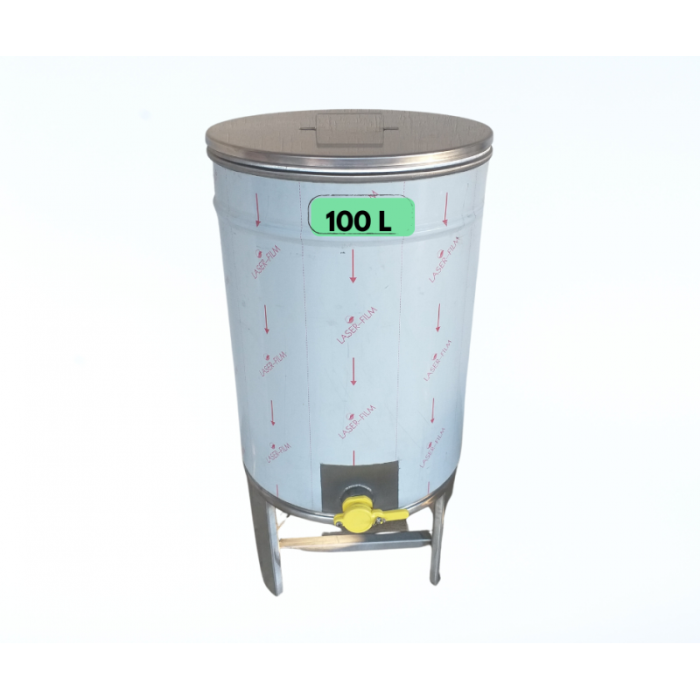 Butoi de inox pentru miere, 100 litri [3]