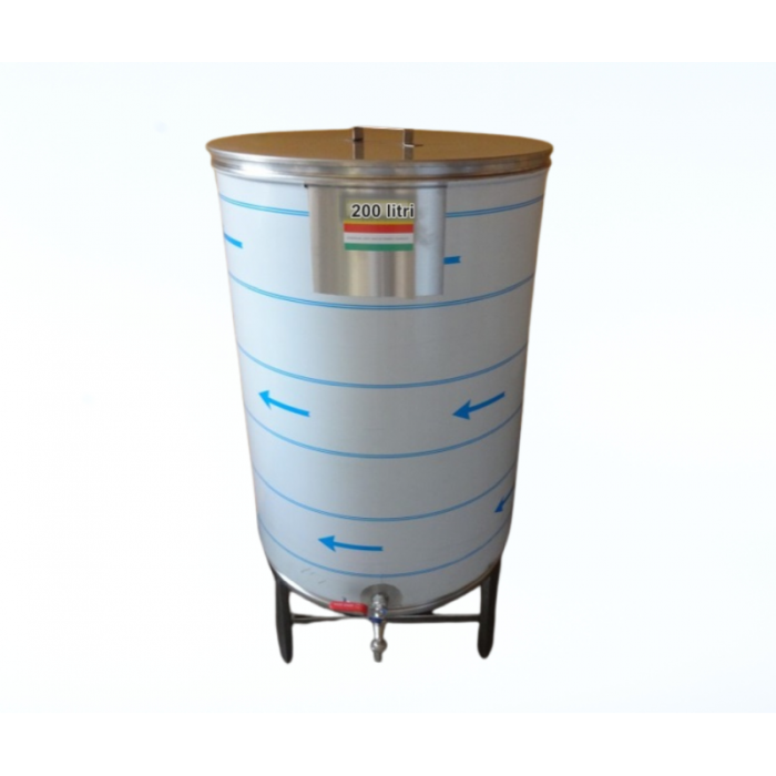 Butoi inox pentru vin, 200 litri [2]