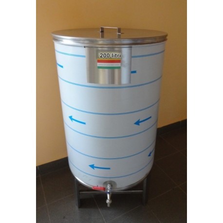 Butoi inox pentru vin, 200 litri [3]