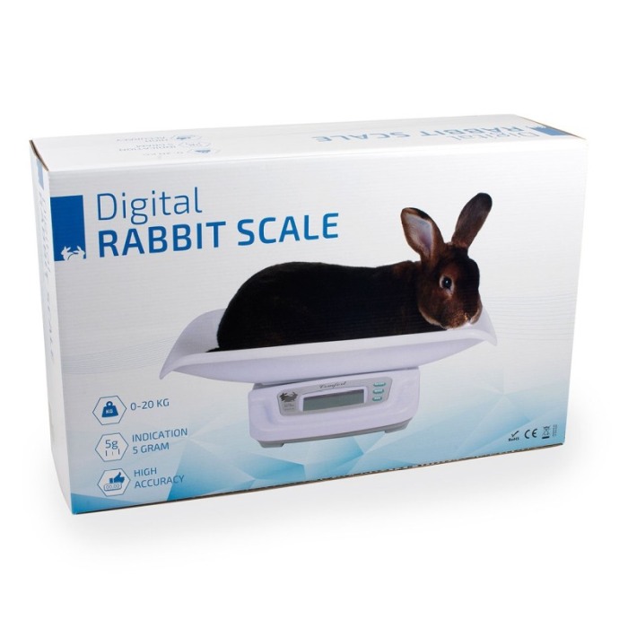 Cântar electric pentru iepuri, capacitate 20 kg [4]
