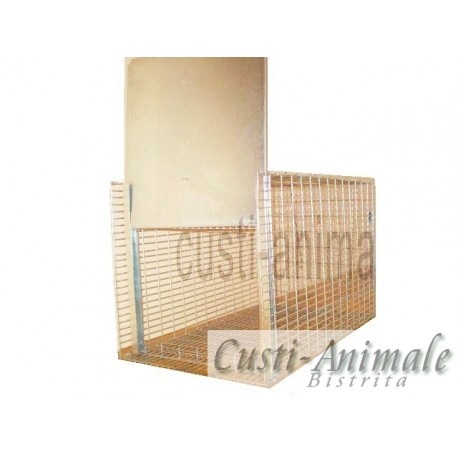 Capcană animale cu o intrare, 120x50x50 cm [4]