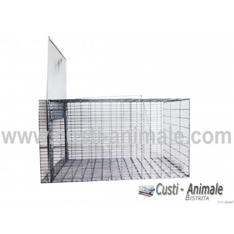 Capcană animale cu o intrare, 75x40x40 cm [2]