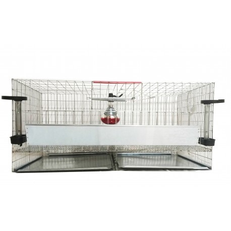 Cusca crestere pui cu incalzire, 1 bec, 100x65x45 cm [3]