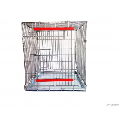 Cusca pliabila transport cu tava, 70x50x55 cm [2]