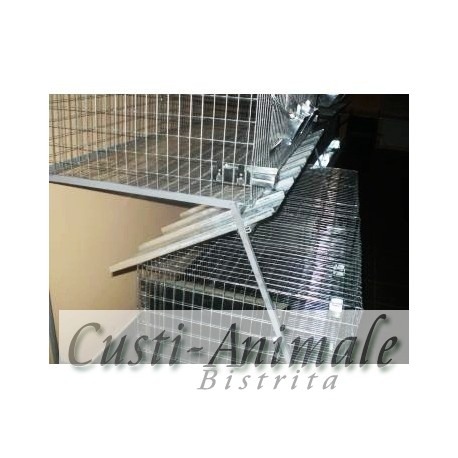 Cuscă iepuri plan înclinat doua nivele/160 cm [2]