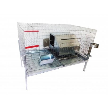 Cusca iepuri reproductie pentru fatare, 80x60x45 cm [3]