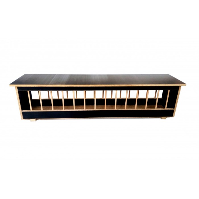 Hranitoare Porumbei din lemn cu capac, 75 cm [3]