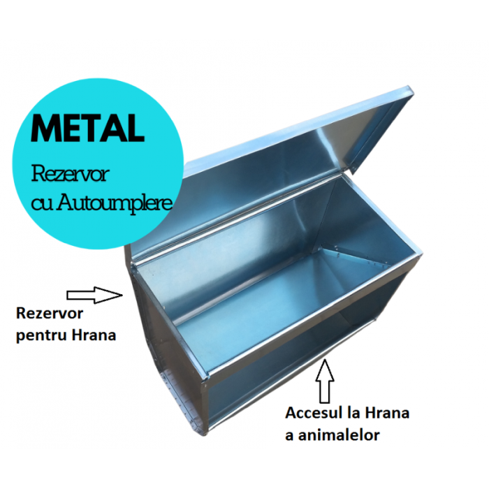 Hranitor caini cu rezervor inchis, 10 kg [2]