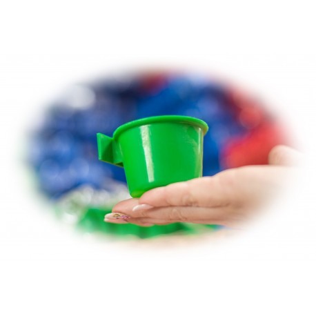 Hrănitor și adăpător tip pahar pentru cuști de expoziție diverse culori [6]