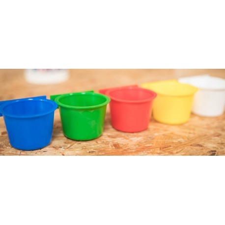 Hrănitor și adăpător tip pahar pentru cuști de expoziție diverse culori [2]