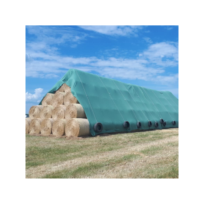 Prelata textila pentru acoperit baloti de fan si paie [4]