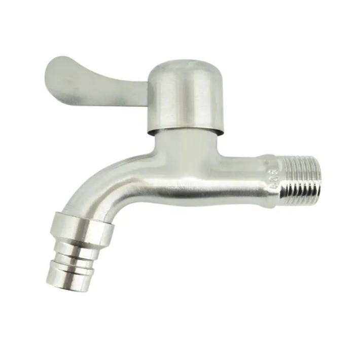 Set mufa si robinet inox alimentar 1/2 [4]