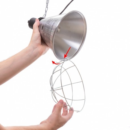 Suport Lampa pentru bec de încălzire cu infraroșu, cu comutator de putere [5]