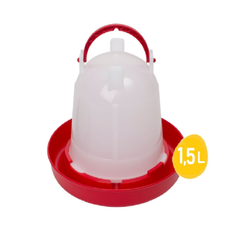 Adapatori, Sisteme Adapare - Adăpătoare cu mâner pentru păsări, 1,5 litri