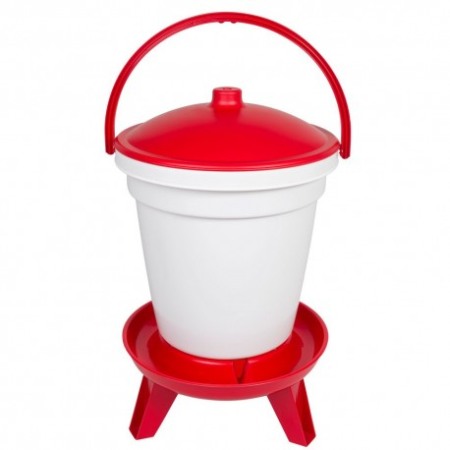 Adapatori, Sisteme Adapare - Adăpătoare Păsări de 18 litri cu mâner si picioare