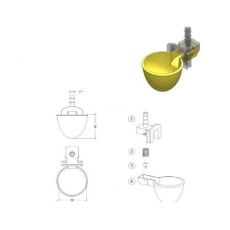 Adapator automat Cupa Mare Balans Gaini [4]