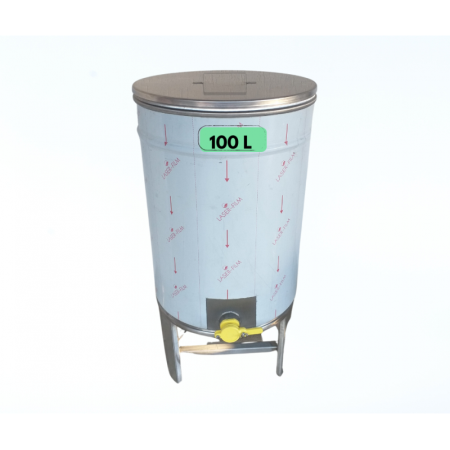 Butoi de inox pentru miere, 100 litri [2]