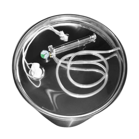 Butoi din inox cu capac flotant si robinet, 180 litri [3]