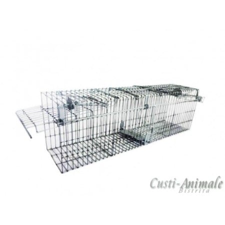 Capcane Ecologice Animale - Capcana mica cu doua intrari / 66x15x20 cm
