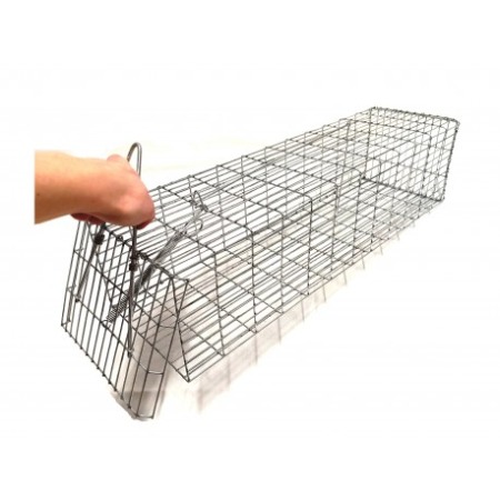 Capcane Ecologice Animale - Capcană rozătoare cu arc, 60x17x15 cm