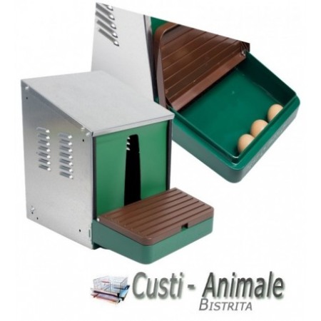 Cuibar pentru gaini cu un loc de ouat [2]