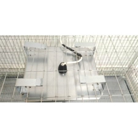 Cusca crestere pui cu incalzire, 1 bec, 100x65x45 cm [4]