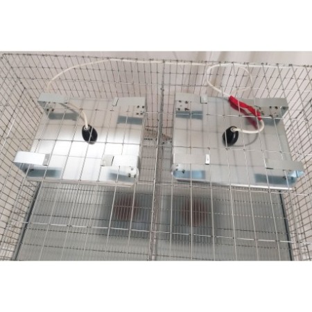 Cusca crestere pui cu incalzire, 100x65x45 cm [3]