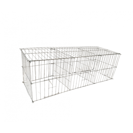 CUSTI DE EXPOZITIE - Cusca expunere porumbei 40x40x120 cm,  3 Boxe