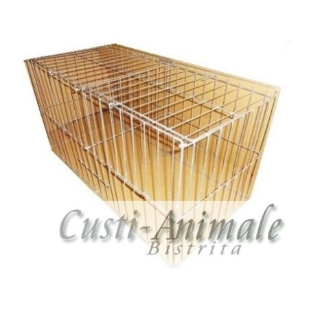 Cusca expunere porumbei 40x40x80cm, pliabila 80 cm, 2 Boxe [11]