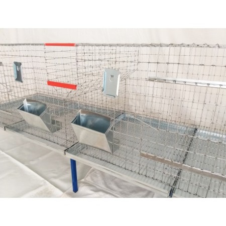 Cusca iepuri tineret, 160x60x45 cm cu doua compartimente [3]