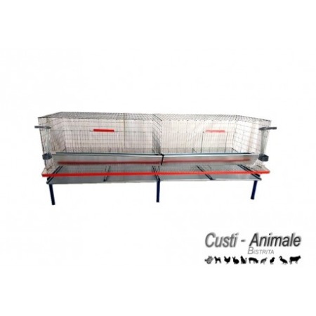 Cusca pentru 20 gaini ouatoare 200x75x80 cm [2]