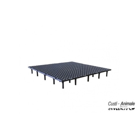 Cuibare, Accesorii - Grătar pentru podea, 50 x 50 x 8 cm gri