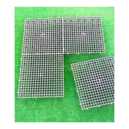 Grătar pentru podea, 50 x 50 x 8 cm gri [6]