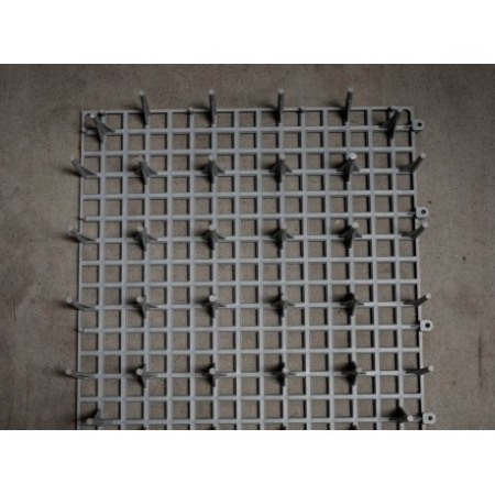 Grătar plastic pentru podea, 50 x 50 x 9 cm [4]