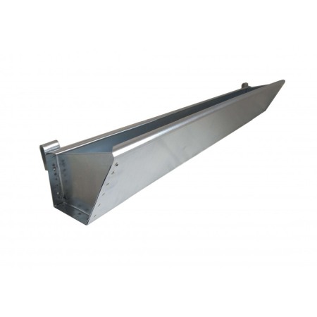 Hranitoare, Furajatoare - Hranitoare metalica atasabila pe cusca de gaini, 90 cm