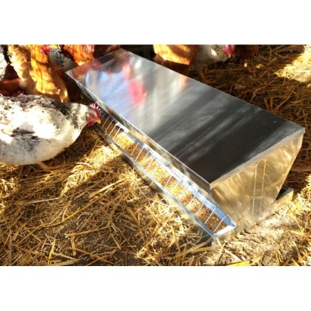 Hranitoare pasari curte cu rezervor 40 L [4]