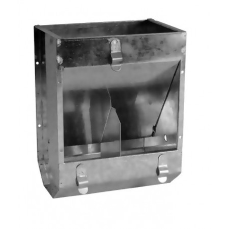 Accesorii custi - Hrănitoare pentru iepuri, 2 compartimente