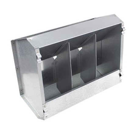 Hrănitoare pentru iepuri 3 compartimente, economică [1]