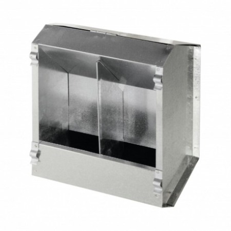 Hrănitoare pentru iepuri cu 2 compartimene, economică [1]