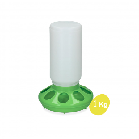 Hranitori - Hranitoare pentru pui cu 8 gauri, 1kg