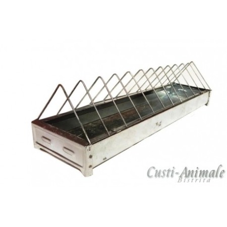 Adapatori si Hranitori - Hranitoare porumbei, 50 cm, din tabla zincata