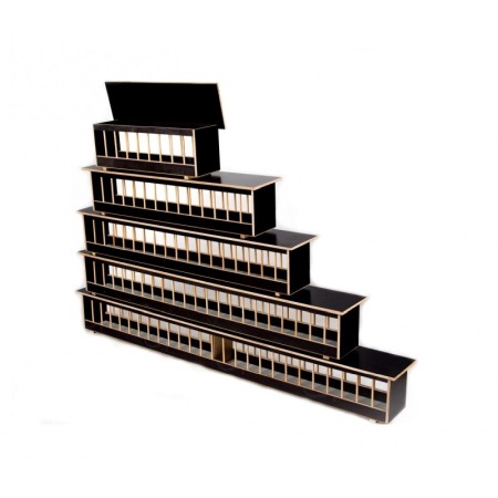 Hranitoare Porumbei din lemn cu capac, 125 cm [2]