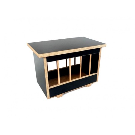 Adapatori si Hranitori - Hranitoare Porumbei din lemn cu capac, 25 cm