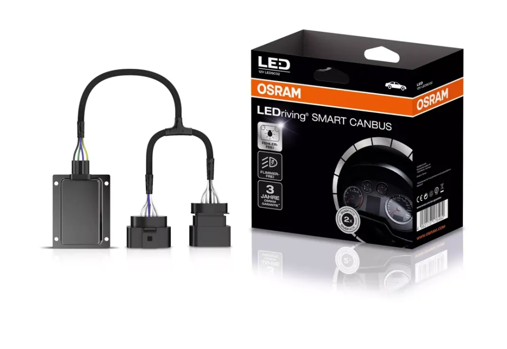 OSRAM LEDriving SMART CANBUS H7 – Set 2x Adaptoare Eliminare Eroare Bec Ars [1]