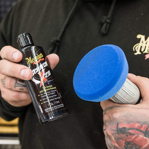 Kit Eliminare Zgârieturi Auto Meguiar’s Quik Scratch Eraser Kit [1]