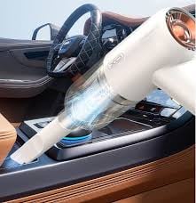 Accesorii & Tuning - Aspirator Portabil Auto și Casă XO CZ007, 5000mAh, Filtru HEPA, 37W, Alb