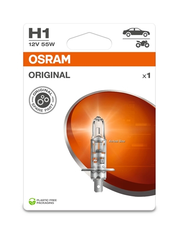H1 - Bec auto H1 12V 55W OSRAM Original