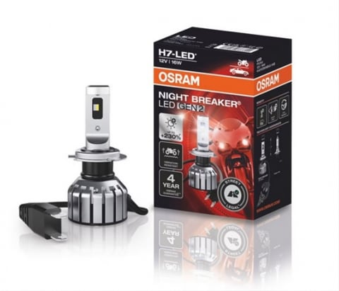 Bec LED H7 12V NB Gen 2 – Certificat RAR, Osram