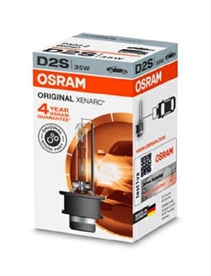 Iluminat Auto - Bec Xenon D2S OSRAM Original 66240 – Iluminare OEM, Durată Mare de Viață